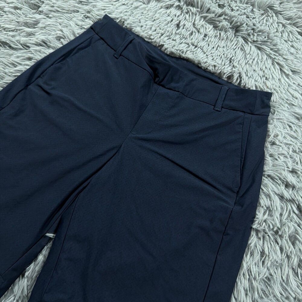 Spanx Shorts Small Blue Sunshine Performance Athletic Stretch Gym Pull On Womens